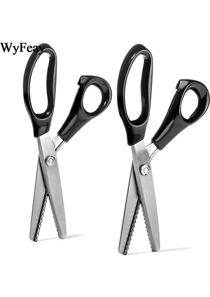 Dalga 3mm Stili 23.5cm Oya Makası Saplı Profesyonel Paslanmaz Çelik Terzilik Dikiş El Sanatları Veya Zig Zag Kumaş Dekoratif Kenar Aracı (Yurt Dışından) fiyatları