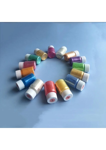 20 Adet Tarzı 30 Renk Mika Tozu Epoksi Reçine Boya Inci Pigment Doğal Mika Mineral Tozu Dıy Glitter Epoksi Kalıp Takı Yapımı Malzemesi (Yurt Dışından)