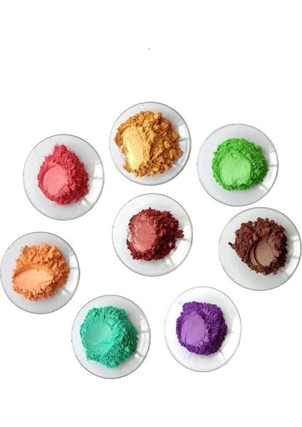 20 Adet Tarzı 30 Renk Mika Tozu Epoksi Reçine Boya Inci Pigment Doğal Mika Mineral Tozu Dıy Glitter Epoksi Kalıp Takı Yapımı Malzemesi (Yurt Dışından)