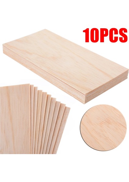 Yüksek Li Balsa Ahşap Levha Modeli Balsa Ahşap Dıy Ev Uçak Teknesi 200*100* Ahşap Dıy Craft (Yurt Dışından)