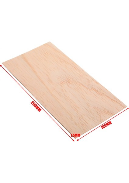 Yüksek Li Balsa Ahşap Levha Modeli Balsa Ahşap Dıy Ev Uçak Teknesi 200*100* Ahşap Dıy Craft (Yurt Dışından)