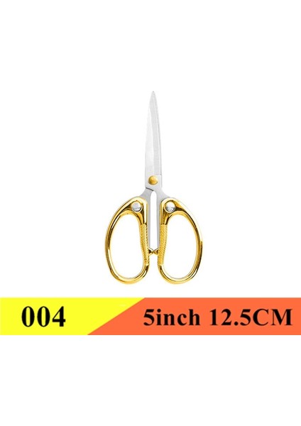 004 Altın 5 Inç Stili Retro Vintage Ors Kumaş Kesici Terzi Ors Oya Dikiş Nakış Ofis Ors Kırtasiye Dıy Araçları Makaslar (Yurt Dışından)