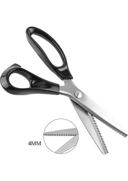 4mm Tarzı mm Veyas Dikiş Veya Kumaş Dekoratif Üçgen Kenar Ovalama Makası Veya Makası (Yurt Dışından)