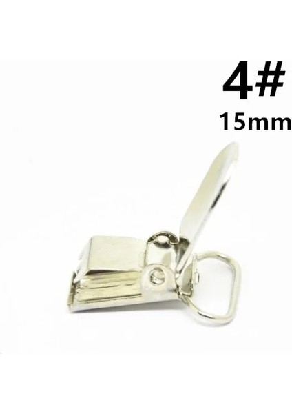 4-15MM Gümüş Stil Oval Yuvarlak Kalp Bebek Metal Askı Emzik Sahipleri Klipler Craft Dikiş Aracı Kumaş Konfeksiyon Pantolon Çanta # (Yurt Dışından)