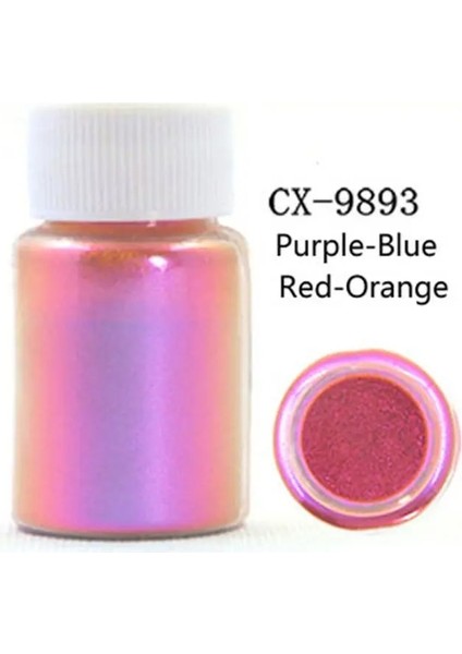 No.3 Tarzı Ayna Bukalemunlar Pigment Sedefli Epoksi Reçine Glitter Sihirli Renksiz Toz Reçine Renklendirici Takı Yapımı Araçları (Yurt Dışından)