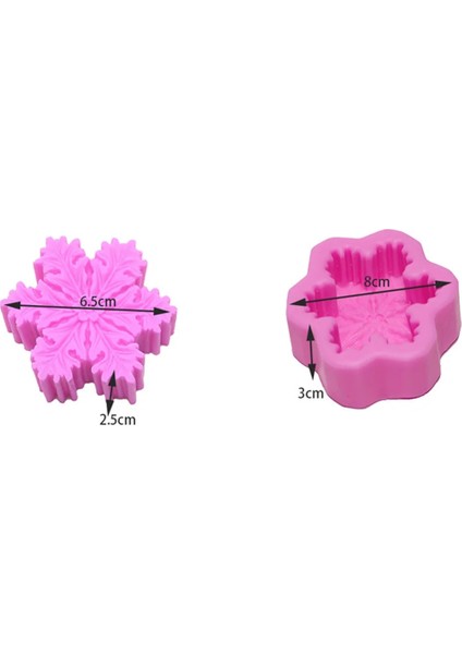 D Stili 3D Yuvarlak Gül Çiçek Şekli Silikon Sabun Kalıbı Dıy El Yapımı Sabun Kalıpları Sabun Yapımı Fondan Kek Mum Kalıpları Zanaat Dekorasyon (Yurt Dışından)