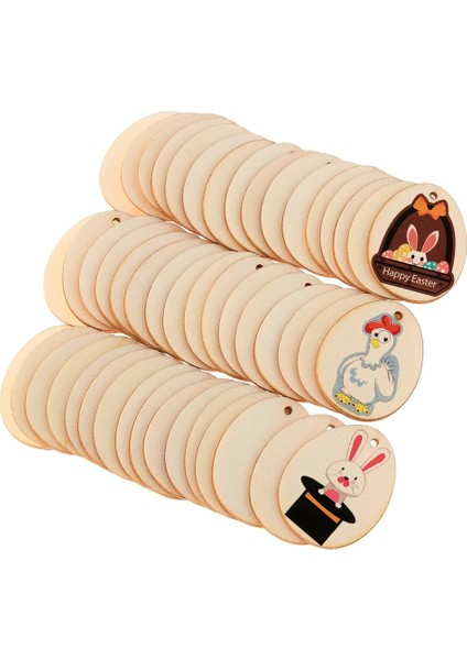 50MM 25 Adet Stil Adet mm Dıy Bitmemiş Mutlu Noeller Çizim Ahşap Grafiti Asılı Süsleme Ahşap El Sanatları Noel Dekorasyonu (Yurt Dışından)