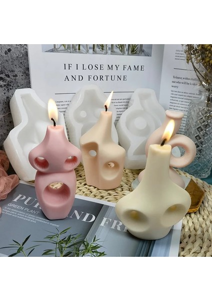 Kalıp-1 Tarzı 2021 Yeni Silikon Mum Kalıbı Dıy Kokulu Mum Silikon Kalıp Geometrik Şişe Mum Kalıbı Alçı Zanaat Dekorasyon Kalıp Kalıpları (Yurt Dışından) fiyatları