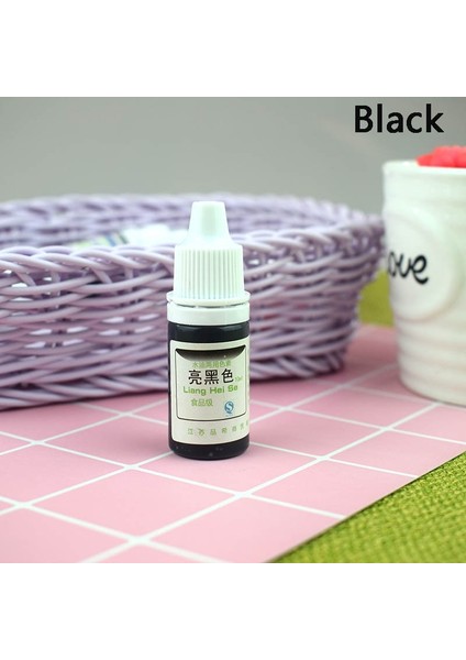 Bordo Tarzı Sıcak Boyama Pigment Balçık Kristal Çamur Uv Reçine Boyama Su Yağı Çift Kullanımlı Pigment Dıy Craft NDS66 (Yurt Dışından)