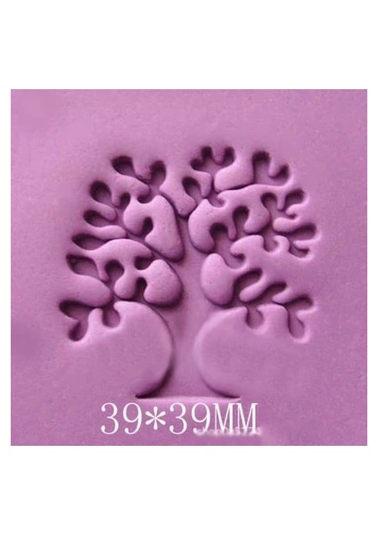 No.41 3.9x3.9cm Stili 1 Adet Mektup Ağacı ve Yaprakları Desen Mini Diy Sabun Pul Diy El Yapımı Sabun Pulları Beyaz Reçine Sabun Bölüm Kişilik (Yurt Dışından)