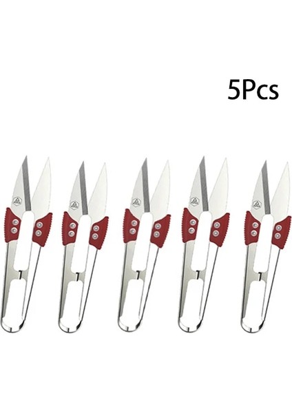 5 Adet Tarzı Et U Iplik Veya Paslanmaz Çelik Iplik Makası Kesme Dikiş Veya Makası Kanaviçe Veya Nakış Veya (Yurt Dışından)