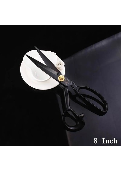 JD033A Stili Siyah 5 Boyutlu Makaslar Keskin Paslanmaz Çelik Ors Kumaş Vintage Terzi El Sanatları Nakış Için Profesyonel Terzi Ors (Yurt Dışından)