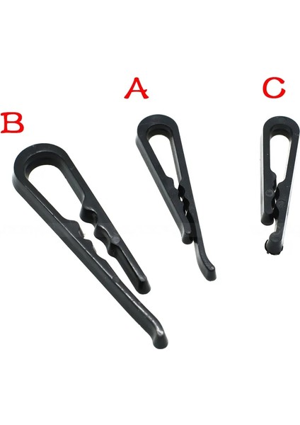 L38MM Stili Drert Konfeksiyon Ambalaj Siyah Için Dişli Plastik Klips (Yurt Dışından) fiyatları