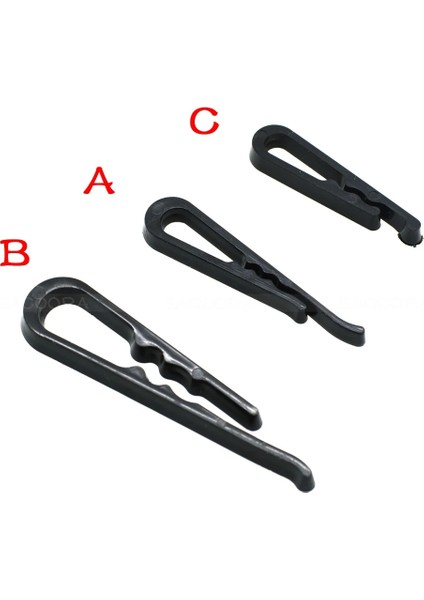 L38MM Stili Drert Konfeksiyon Ambalaj Siyah Için Dişli Plastik Klips (Yurt Dışından) modelleri