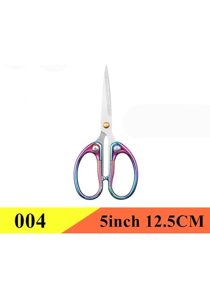 004 Çok Renkli 5 Inç Stili Vintage Ors Kumaş Kesici Terzi Ors Terzi Oya Dikiş Nakış Ofis Veya Kırtasiye Dıy Araçları Makaslar (Yurt Dışından)