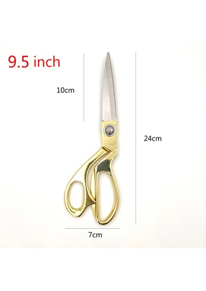 9.5 Inç Tarzı 10.5 '' Altın Dikiş Tekstil Deri Terzilik Veya Kesim El Sanatları Döşemelik Denim Kumaş Dıy El Sanatları Dikiş Araçları (Yurt Dışından)