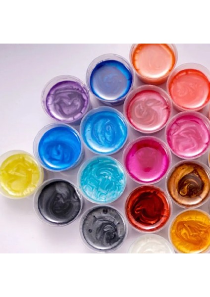 Set2 Stili Dıy El Yapımı Sedefli Mika Tozu Epoksi Reçine Boya Inci Pigment Reçine Tutkal Pigmentler Malzeme Kristal Kalıp Sabun Yapımı (Yurt Dışından)