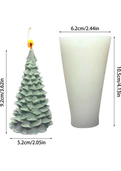 Stil A8 Stili 3D Noel Çam Kozalağı Silikon Mum Kalıbı Diy El Yapımı Aromaterapi Mumları Balmumu Çam Kozalağı Mum Yapımı Kalıp (Yurt Dışından)