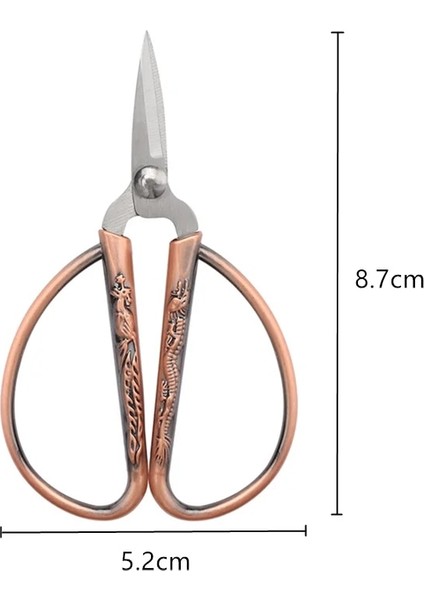 Gri Stil Keskin Paslanmaz Çelik Retro Dikiş ve Iğne Oyaları Için Altın Dikiş Veya Dıy Dikiş Malzemeleri Vintage Craft Ors (Yurt Dışından)