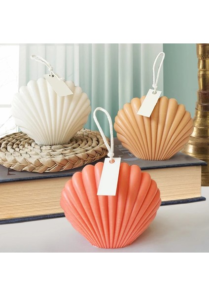 Kabuk Kalıp-L Tarzı 3D Kabuk Mum Kalıbı Kokulu El Yapımı Mumlar Kabuk Alçı Kalıpları Yapımı Plastik Tarak Sabun Kalıbı (Yurt Dışından) fırsatları