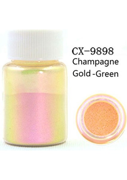 NO.9898 Tarzı Ayna Bukalemunlar Pigment Sedefli Epoksi Reçine Glitter Sihirli Renksiz Toz Reçine Renklendirici Takı Yapımı Araçları (Yurt Dışından)