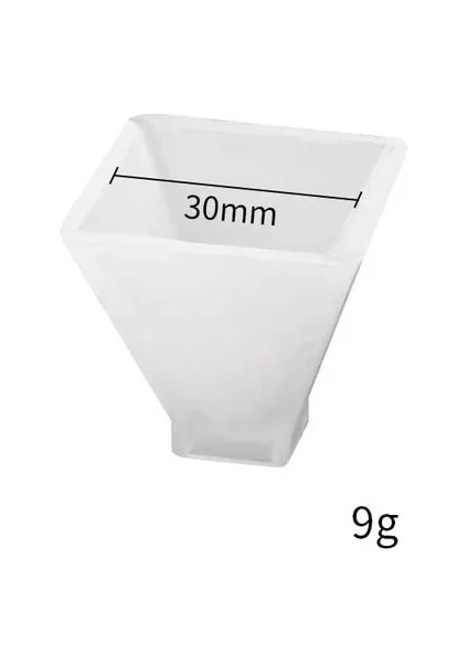 Piramit 30X30X30MM Stili Diy Piramit Mum Kalıp Küp Silikon Kalıp Elmas Geometri Aracı Üçgen Piramit Epoksi Reçine Kalıpları Mum Yapımı Malzemeleri (Yurt Dışından)