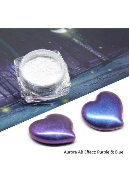 No.6 Tarzı 9 Renk Ayna Inci Tozu Epoksi Reçine Glitter Bukalemun Pigment Reçine Takı Yapımı El Yapımı Sabun Boyama Tozu Dro (Yurt Dışından)