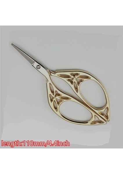 Beyaz Stil Çapraz Dikiş Retro Vintage Antik Ince Dikiş Kuyruk Nakış El Sanatları Dıy Ev Kumaş Kesim Trim Kesme Dıy Aracı (Yurt Dışından)