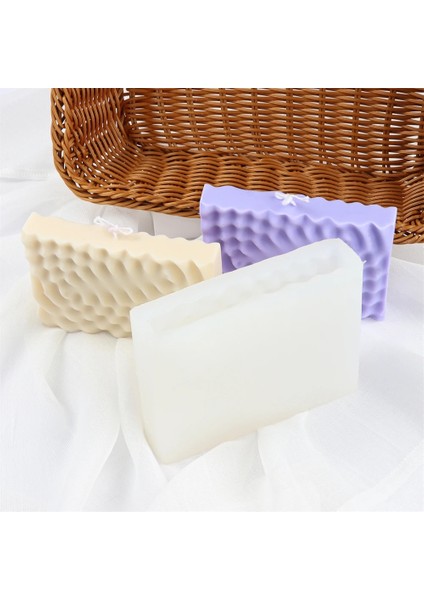 Bir Stil 3D Şerit Küp Dalgalanma Kase Silikon Mum Kalıp Diy El Yapımı Dikdörtgen Alçı Kalıp Sabun Yapma Araçları Ev Dekorasyon Süsleme (Yurt Dışından) fiyatları