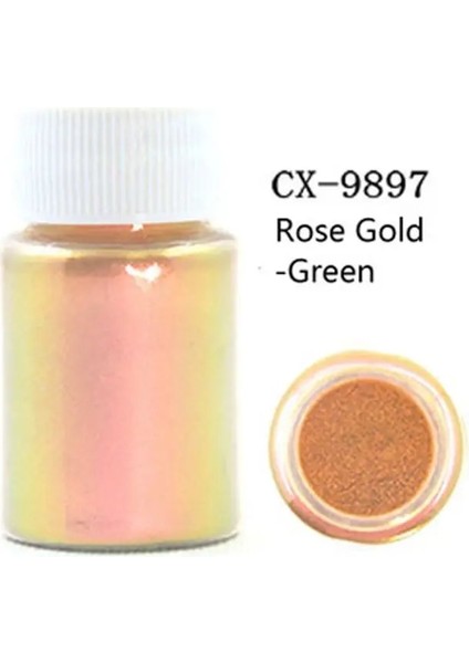 NO.9897 Tarzı Ayna Bukalemunlar Pigment Sedefli Epoksi Reçine Glitter Sihirli Renksiz Toz Reçine Renklendirici Takı Yapımı Araçları (Yurt Dışından)