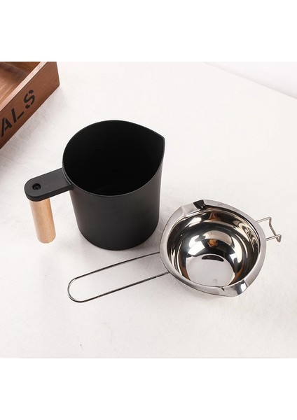 Balmumu Sıvı Kabı 0,5l Stili Dıy Kokulu Mumlar Yapma Kiti Balmumu Eritme Paslanmaz Çelik Pot Fitil Mumluk Mum Yapımı Malzemeleri El Sanatları El Yapımı Hediyeler (Yurt Dışından) indirimleri