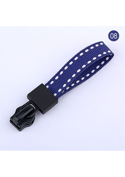 No.8 Stili No.5 20 Adet Adet No.5# Dokuma Fermuar Kaydırıcılar Şerit Fermuar Çekme Görünmez Zip Çanta Ceketler Için Ters Kurulum Zip Kafa Dıy Dikiş (Yurt Dışından)