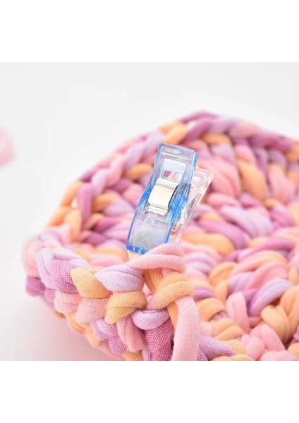 04 Pembe Tarzı Renkli Patchwork Dikiş Hemming Aracı Aksesuar Kapitone Klipler Plastik Klip Dıy El Sanatları Aksesuarla Coutur (Yurt Dışından) fırsatları