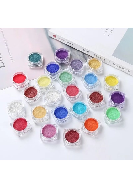 No.1 Tarzı 12 Renk Mika Tozu Epoksi Reçine Boya Inci Pigment Doğal Mika Mineral Tozu (Yurt Dışından)