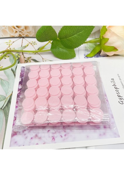 Açık Pembe 102 Çift Stili 100 Pairs Renkli Yapışkanlı Raptiye Bant Nokta Kanca ve Döngüler Sihirli Etiket Yuvarlak Güçlü Velcro Kendinden Yapışkanlı Çift Kilit Bant (Yurt Dışından) modelleri