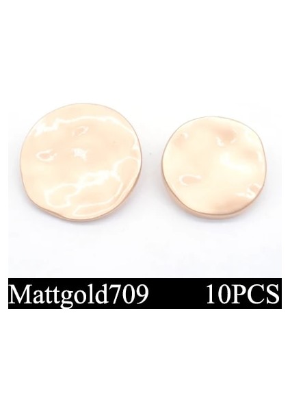 Mat Altın 709 Stili 22MM Çok Moda Dekoratif Düğmeler Yüksek Li Düzensiz Uçak Altın Gömlek Için Düğmeler Palto Dikiş Aksesuarı Dıy (Yurt Dışından)