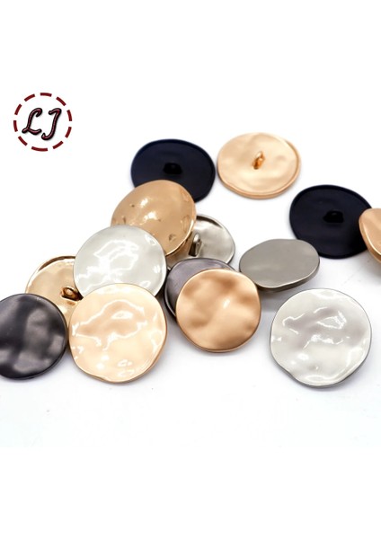 Mat Altın 709 Stili 22MM Çok Moda Dekoratif Düğmeler Yüksek Li Düzensiz Uçak Altın Gömlek Için Düğmeler Palto Dikiş Aksesuarı Dıy (Yurt Dışından) fiyatları