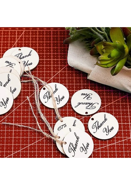 4cm Tarzı 50 Parça Adet Yuvarlak Paket Ahşap 2cm 3cm 4cm 5cm Daireler Doğal Diskler Boş Işaretler El Sanatları Düğün Parti Hediye Etiketi Etiket Kartları Asın (Yurt Dışından) indirimleri