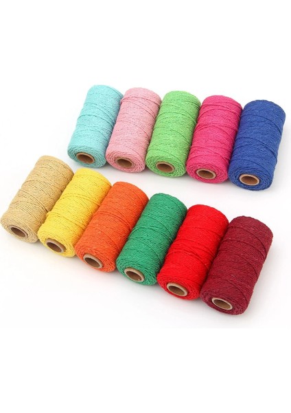 Renk 14 Tarzı 2mm Halat Bükülmüş Kordon % 100% Pamuk Halat Renkli Sicim Fil Makrome Kordon Dize Iplik Parti Düğün Dekorasyon Aksesuarı Dıy Kordon (Yurt Dışından) modelleri