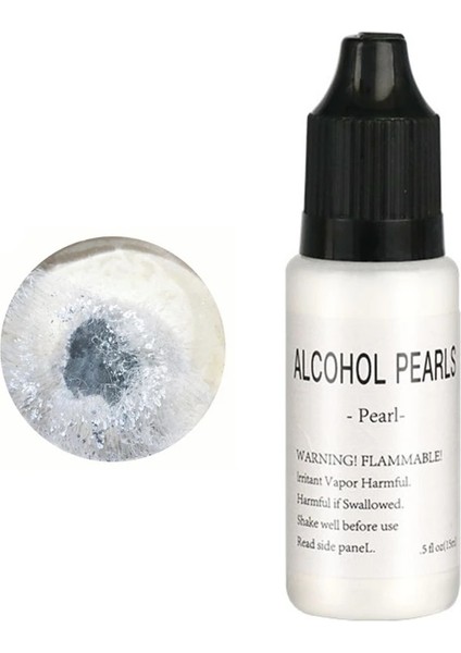 Rk Tarzı Metalik Alkol Pigment Reçine Boya Alkol Bazlı Mürekkep Konsantre Boya Epoksi Reçine Renklendirici Reçine Döküm El Sanatları 15ML (Yurt Dışından)