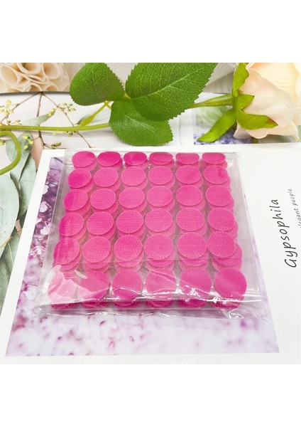 Açık Pembe 102 Çift Stili 100 Pairs Renkli Yapışkanlı Raptiye Bant Nokta Kanca ve Döngüler Sihirli Etiket Yuvarlak Güçlü Velcro Kendinden Yapışkanlı Çift Kilit Bant (Yurt Dışından) indirimleri