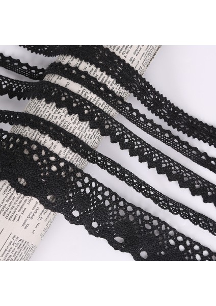 Açık Sarı Stil 5 Yard Pamuk Tığ Işi Dantel Şerit Işlemeli Dantel Trim Kumaş Dıy Dikiş Patchwork Craft Malzeme Pamuk Dantel Şerit (Yurt Dışından) modelleri