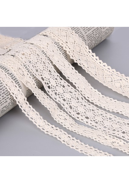 Açık Sarı Stil 5 Yard Pamuk Tığ Işi Dantel Şerit Işlemeli Dantel Trim Kumaş Dıy Dikiş Patchwork Craft Malzeme Pamuk Dantel Şerit (Yurt Dışından) indirimleri