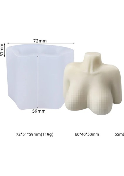 RS1-1077 Stili 3D Insan Vücudu Mum Kalıp Silikon Sanat Hamile Kadın Modeli Kalıpları Epoksi Reçine Kalıp El Sanatları Için Dıy Sabun Balmumu Epoksi Alçı Kalıp (Yurt Dışından)
