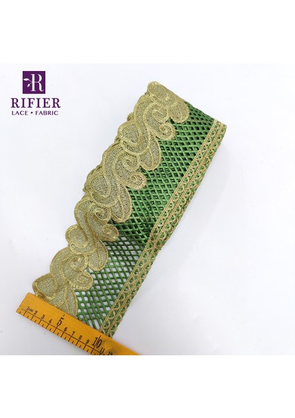 Pirinç Tarzı Gine Kadınlar Için 5 Metre Gipür Dantel Şerit Bant Günlük Elbiseler Dıy Dikiş Dekorasyon Danteller Trim Aksesuarları Pamuk Dantel Kumaş (Yurt Dışından)