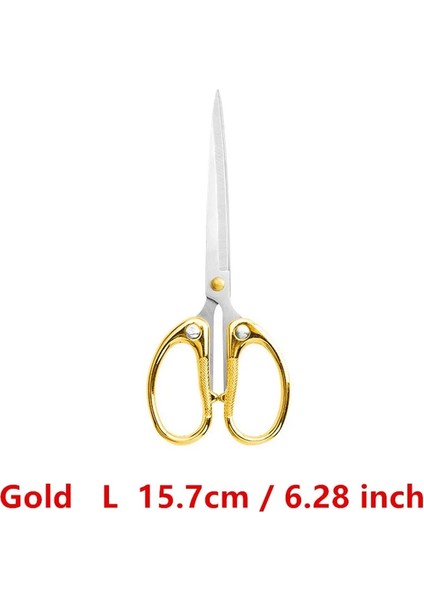 002 Altın Stili Profesyonel Ofis Veya Dikiş Veya Dikiş Keser Düz Kumaş Giyim Terzi Veya Ors Ev Kırtasiye Aracı (Yurt Dışından)