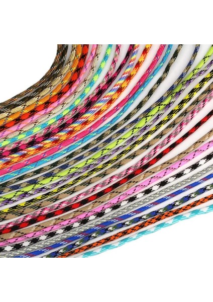 No.18 Tarzı 100FT Renkli Iplikler Çekirdekler Hayatta Kalma Için Paracord Araşüt Kordon Kordon Kamp Tırmanma Kamp Ip Yürüyüş Çamaşır Ipi (Yurt Dışından) indirimleri