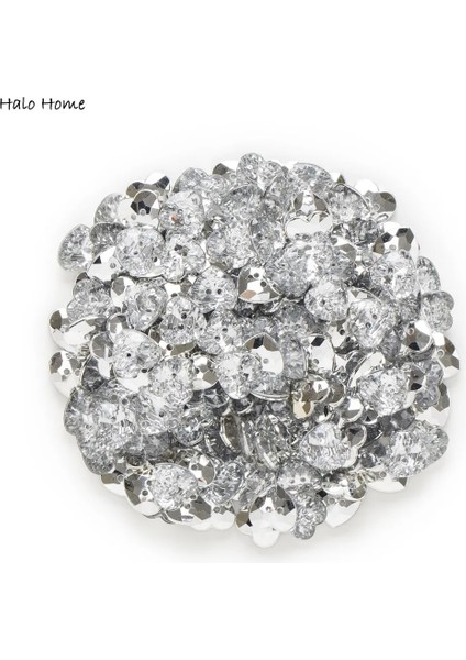 Kalp Akrilik Düğmeler Dikiş Scrapbooking Hediye Parlatıcı Işi Giyim Ev Dekorasyonu 12MM (Yurt Dışından) modelleri