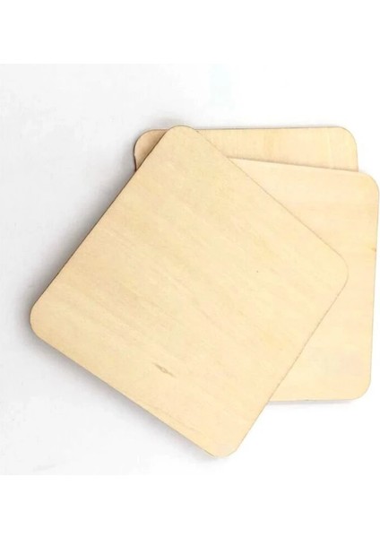 Gözenekli 35X50MM 50 Adet Stil Boş Plak 5 Boyutlu Bina Modeli Kare Dıy El Sanatları Pirografi Projeleri Oyunlar Scrapbooking Bitmemiş Ahşap Parçalar Ihlamur Ağacı (Yurt Dışından)