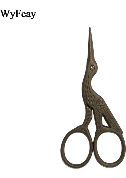 3.5 Inç Altın Tarzı Vinç Çapraz Dikiş Retro Klasik Vintage Antik Nakış Dikiş Paslanmaz Çelik Kuyruk Ipliği Veya Iplik Kesici (Yurt Dışından) modelleri